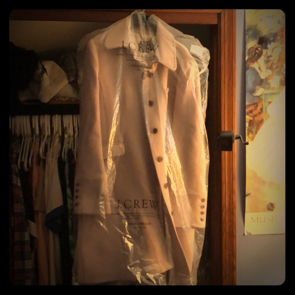 JCrew Double Cloth Coat